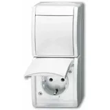 Busch-Jaeger Schuko-Steckdose 1 St. Weiß