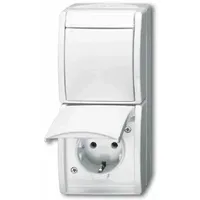 Busch-Jaeger Schuko-Steckdose 1 St. Weiß