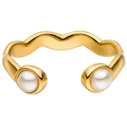 Purelei Ring Dewdrop mit Perlen Gold Damen 