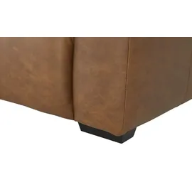 Sofa.de Einzelcouch Leder 1-Sitzer Beige