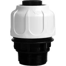 T.I.P. Klemmverschraubung grau 32 mm