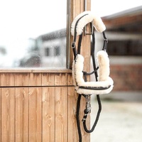 Kavalkade Lederhalfter Lammfell Marvellous Halfter Braun Warmblut