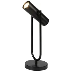 Searchlight EU2791BK TELESCOPE Tischlampe GU10 1x10W