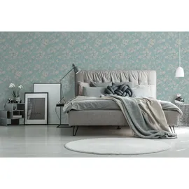 A.S. Création Vliestapete 10,00 m x 0,64 m 395485 Beige/Blau/Türkis