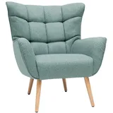 miliboo Sessel AVERY Polyester 0 x 0 x 0 cm Grün