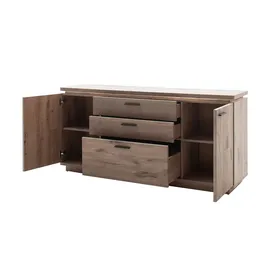MCA Furniture Sideboard Kataros 171 x 81 x 44 cm Mehrfarbig