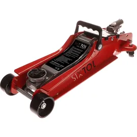Sixtol Fahrbarer hydraulischer Niederprofil-Wagenheber 2,5 t Stahl rot