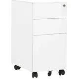 vidaXL Aktenschrank 30x45x59 cm weiß