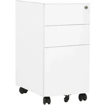 vidaXL Aktenschrank 30x45x59 cm weiß