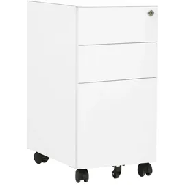 vidaXL Aktenschrank 30x45x59 cm weiß