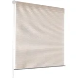 casa pura Mini Fashion Rollo Deluxe Stripe 55 x 150 cm beige