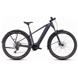 Cube Reaction Hybrid Pro Allroad 800 Wh E-Bike Hardtail Diamant 27,5" metallicgrey ́n ́black S