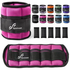 luxuskollektion Knöchelgewichte Handgelenkgewichte 4,5 kg / 2,2 kg Fitness Rosa