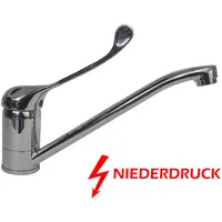 Niederdruckarmatur Arztpraxis Armatur Küche Spüle Küchenarmatur mit langem Hebel