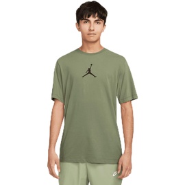 Jordan Nike Herren Jordan Jumpman T-Shirt, Sky J Lt Olive/Schwarz, S