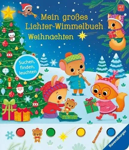 Preisvergleich Produktbild Mein großes Lichter-Wimmelbuch: Weihnachten