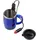 All Ride Thermobecher 24 V – Kaffeekanne mit Heizelement – Wasserkocher 350 ml –