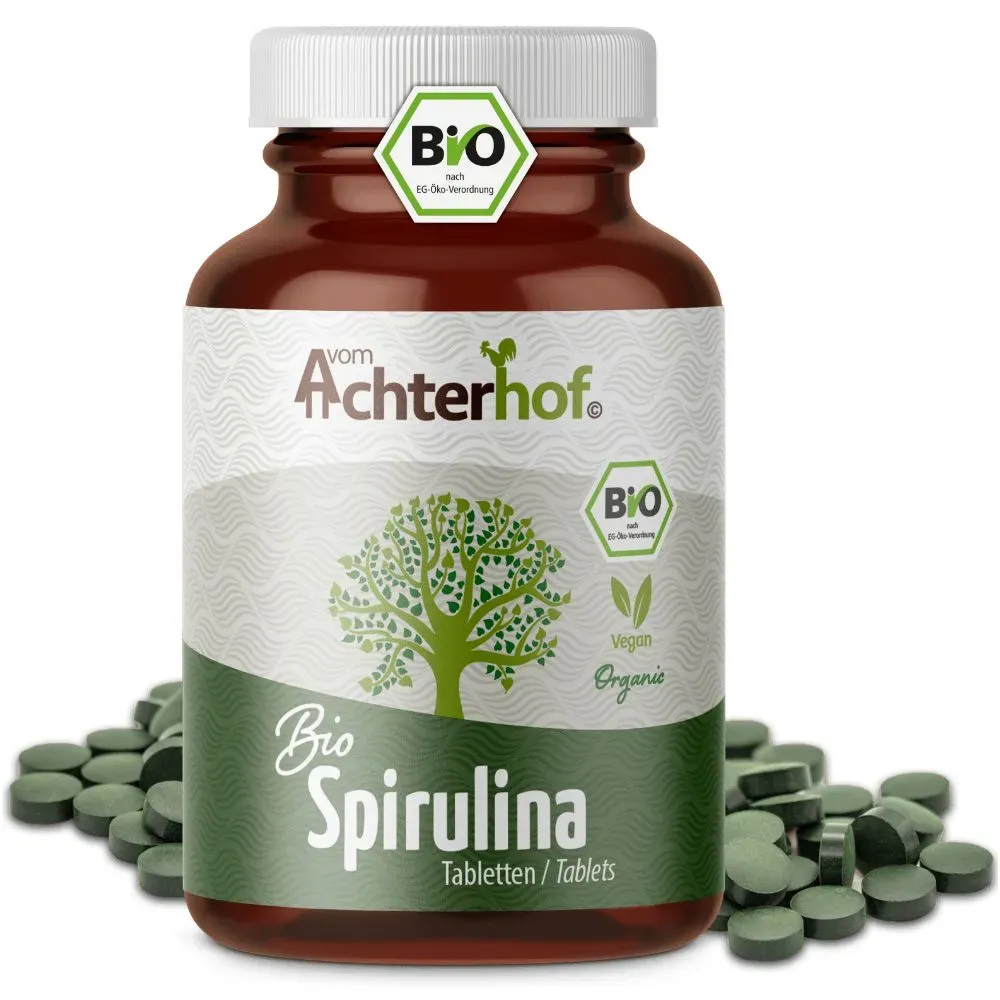 Achterhof Bio Spirulina Algen Tabletten 400 St