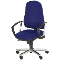 home worx Bürodrehstuhl  Home Worx Office 200 , blau , Maße (cm): B: 64 H: 106 T: 64