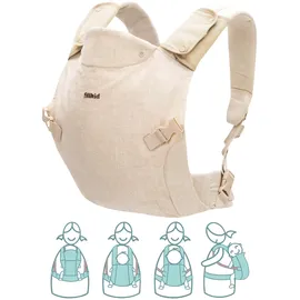 fillikid Babytrage Natural, 2 Tragepositionen, beige