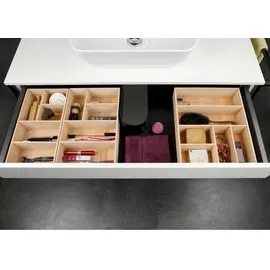Fackelmann Schubladen-Box Buche 17 cm x 7 cm x 32 cm