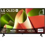 LG OLED55B4ELA TV 139 cm (55 Fernseher (α8 4K AI-Prozessor, webOS 24, Dolby Vision, bis zu 120Hz) [Modelljahr 2024]