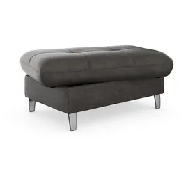 sit&more Stauraumhocker Maggiore 100% Polyester 102 x 48 x 67 cm Grau