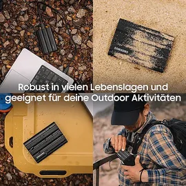 Samsung Portable SSD T7 Shield 2 TB USB 3.2 schwarz