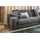 KAWOLA Ecksofa XL Lana Cord Recamiere rechts grau