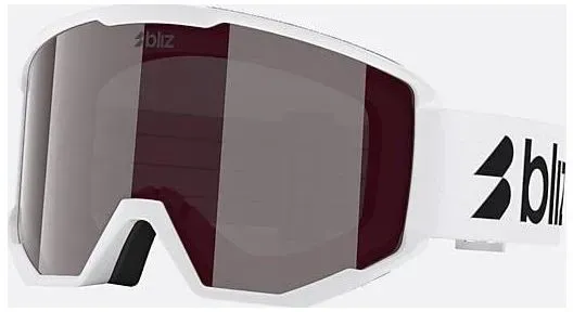 Bliz Spark white-black logo/pink w silver mirror (20 00)