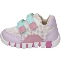 GEOX B IUPIDOO Girl First Walker Shoe,PINK/LILAC,24 EU