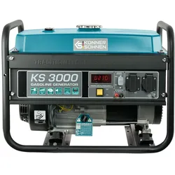 Könner & Söhnen Benzin-Generator KS 3000 Notstromaggregat mobiler Generator 230V