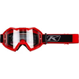 Klim Viper 2023 Motocross Brille, schwarz-rot für Männer