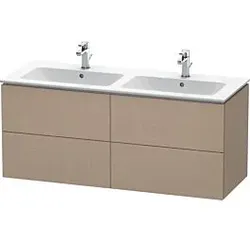 Duravit L-Cube Waschtisch-Unterschrank LC625907575 129x48,1x55cm, 4 Schubkästen, wandhängend, leinen