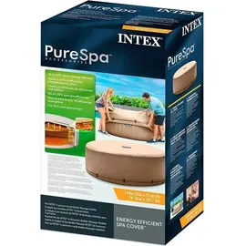 Intex Energiesparabdeckung PureSpa braun 198 x 72 cm