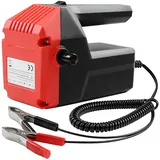 Behogan 12V 80W Ölabsaugpumpe Elektrisch, Dieselpumpe Ölpumpe, Kraftstoffpumpen Absaugpumpe öl Dieselpumpe Tragbare Ölpumpe, Kraftstoff-Umfüllpumpe mit Rohren für Auto & Motorrad, LKW, Wohnmobil