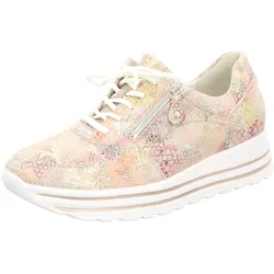 Waldläufer Damen Schnürschuh bequem H-Lana in rosa