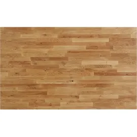OTTO products Esstisch »Alessja«, Breite 130 oder 150 cm, Eiche Massivholz mit veganem Bio-Öl behandelt