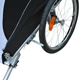 PawHut Jogger weiß/schwarz