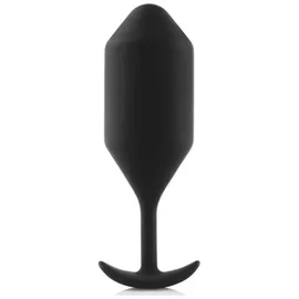 b-Vibe Snug Plug 5 15,9 cm, schwarz