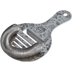 Hawthorne Strainer Tattoo, Urban Bar - Edelstahl (10cm)