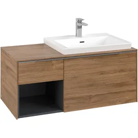 Villeroy & Boch Subway 3.0 Waschtischunterschrank, 2 Auszüge, C57100RH,