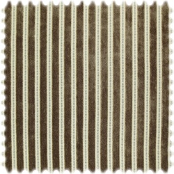 AKTION Chenille Streifen Möbelstoff Fern Hellbraun