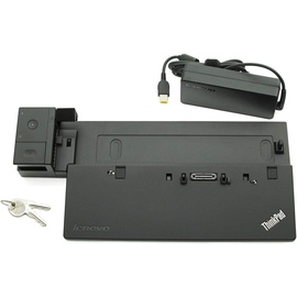 Lenovo Laptop-Dockingstation Lenovo ThinkPad Ultra Dock 90W 40A20090EU Dockingstation 40A2, (Dockingstation, Netzteil, 2x Schlüssel) schwarz
