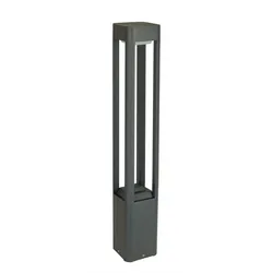 Licht-Erlebnisse Wegeleuchte ALSEN 1x GX53 max. 11W Anthrazit Aluguss Polycarbonat LE51387