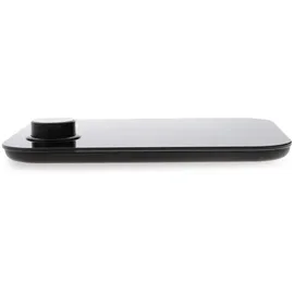 Weis 10539 Küchenwaage, Länge: 245 mm, Breite: 190 mm, schwarz