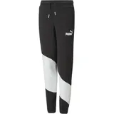 Puma Jungen Power Cat Sweatpants FL B Strickhose, Schwarz, 128