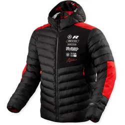 Revit Payload, Textiljacke - Schwarz/Rot - 3XL