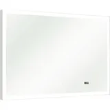 Pelipal LED Badspiegel mit Uhr pelipal Filo Rustico 70x110 cm IP44