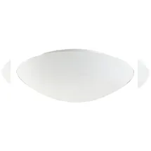 Fabas Luce Pandora 2 E27 Metall und Glas weiß